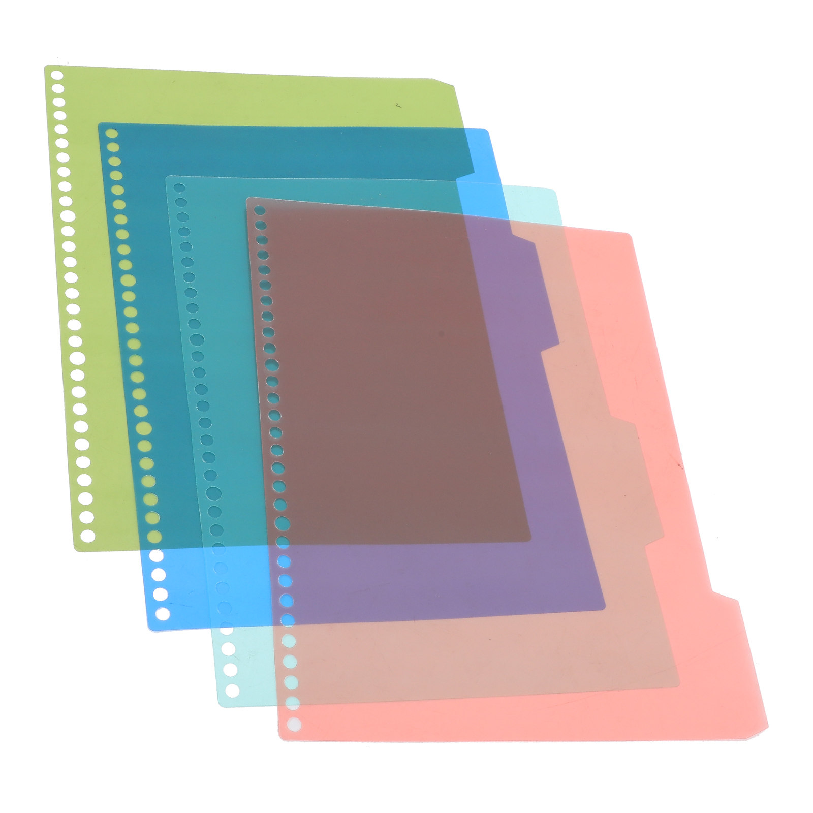 4Pcs Reusable Plastic Page Div - Tab Divider A4 incelemesi ve fiyatı