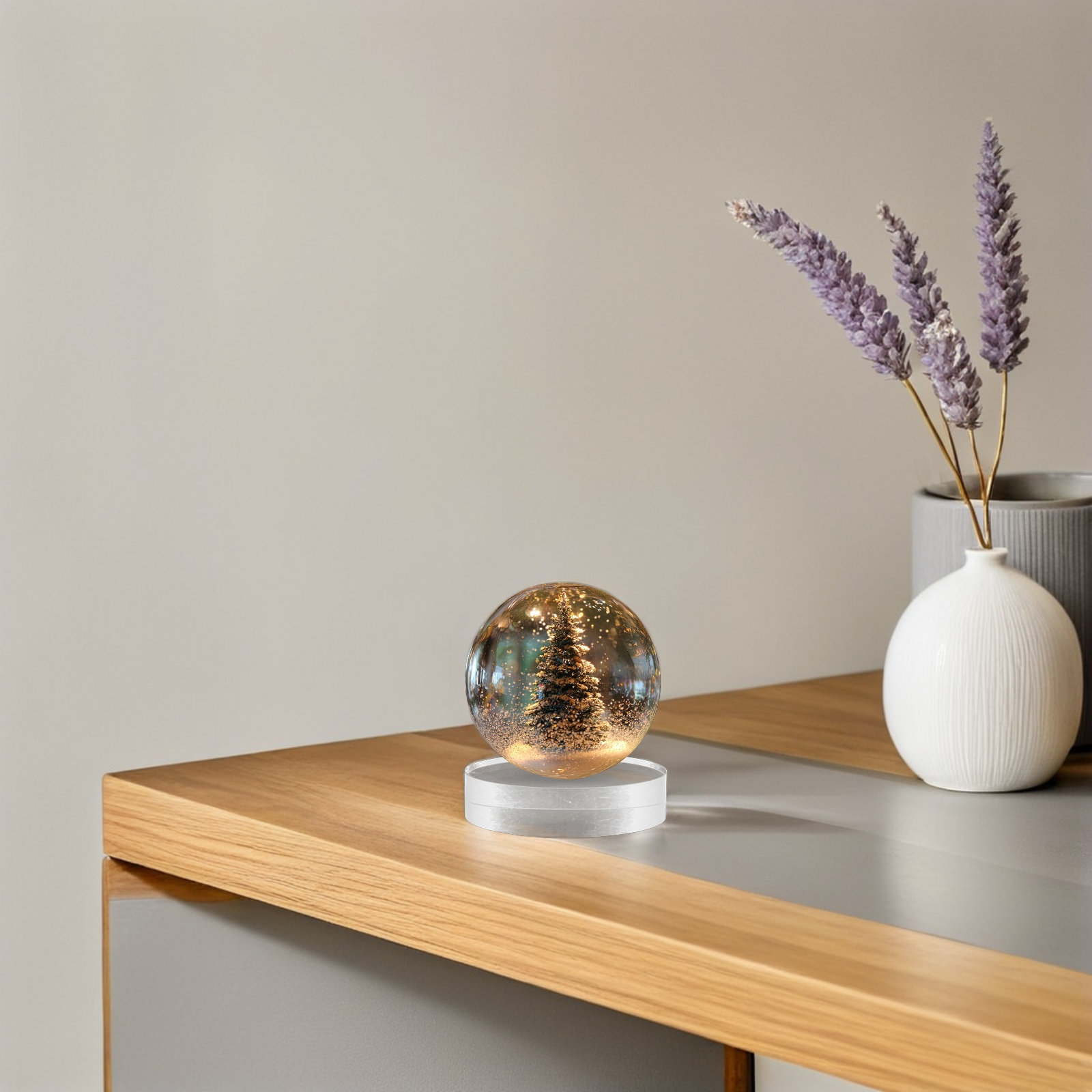 2Pcs Transparent Crystal Round - Paper Weight Crystal incelemesi ve fiyatı