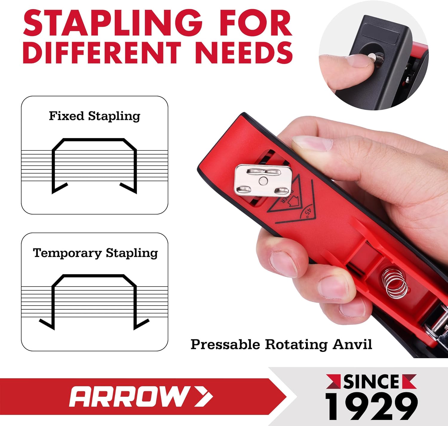 Arrow Office Stapler Set, 25 S - Stapler Half Strip incelemesi ve fiyatı