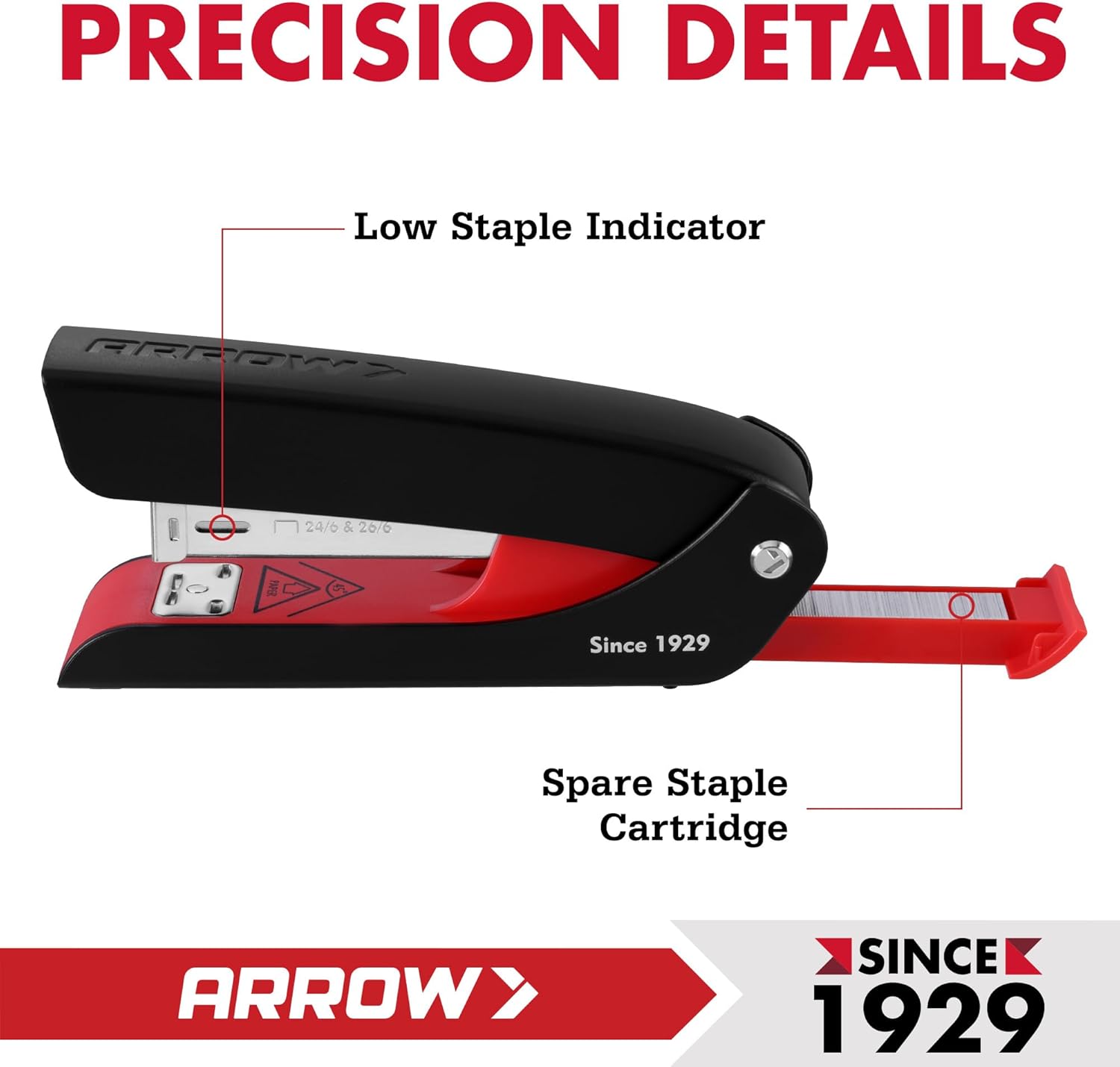 Arrow Office Stapler Set, 25 S - Stapler Half Strip incelemesi ve fiyatı