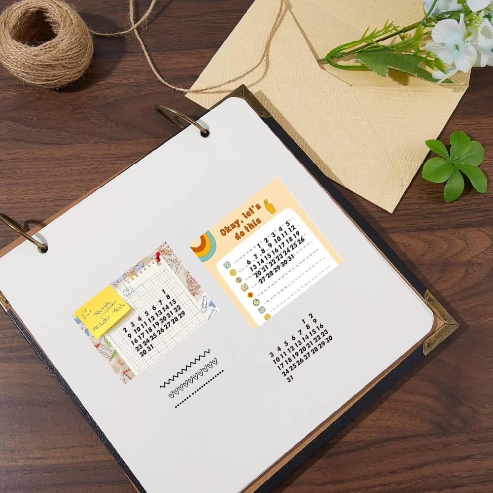 Calendar Date Clear Stamps Vin - Rubber Date Stamp incelemesi ve fiyatı