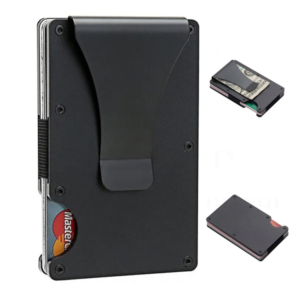Aluminum Alloy Rfid Blocking C - Index Card Holder incelemesi ve fiyatı