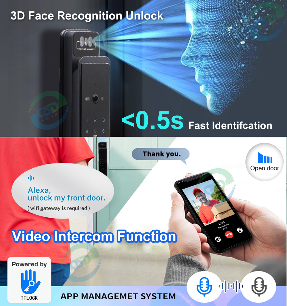 WiFi Video Intercom Face Door  - Letter Opener Brass incelemesi ve fiyatı
