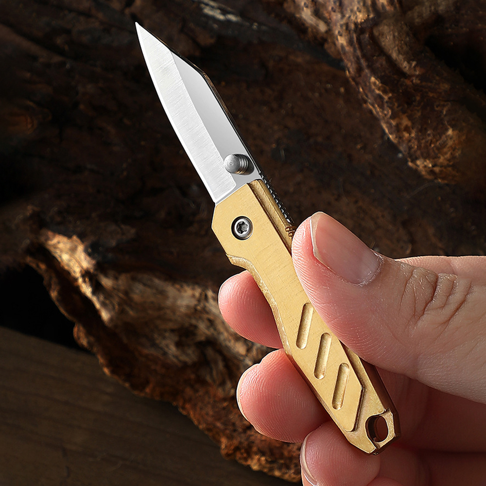 Brass Mini Folding Utility Kni - Letter Opener Brass incelemesi ve fiyatı