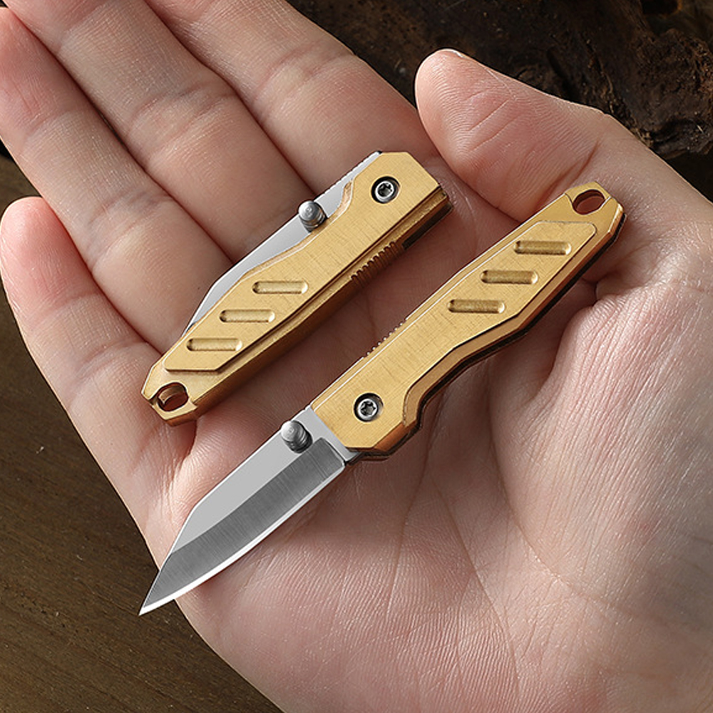 Brass Mini Folding Utility Kni - Letter Opener Brass incelemesi ve fiyatı