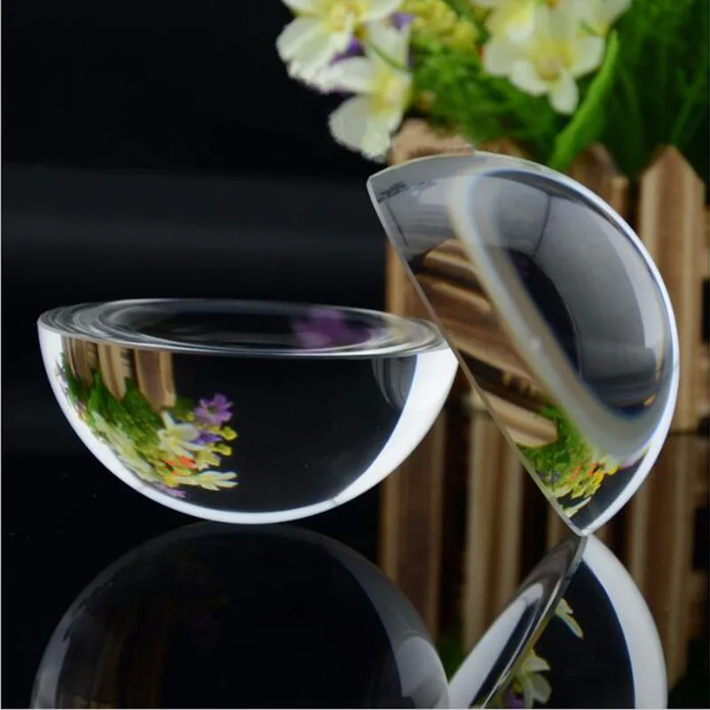 Crystal Hemisphere Glass Half  - Paper Weight Crystal incelemesi ve fiyatı