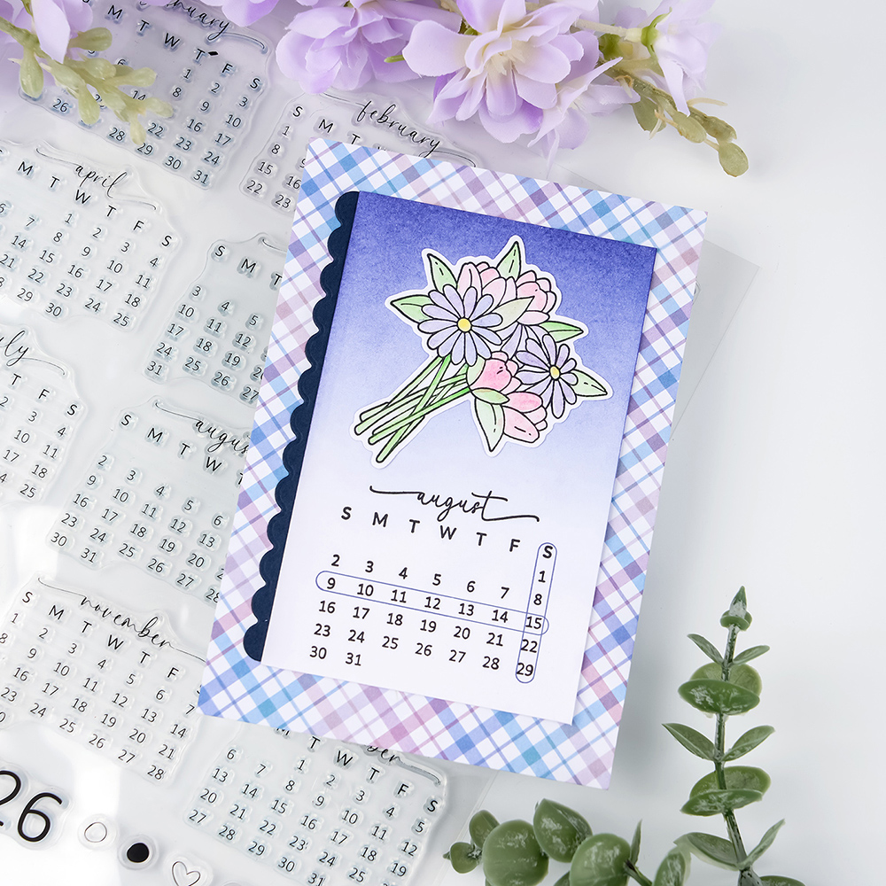 Calendar Date 2026 Clear Stamp - Rubber Date Stamp incelemesi ve fiyatı