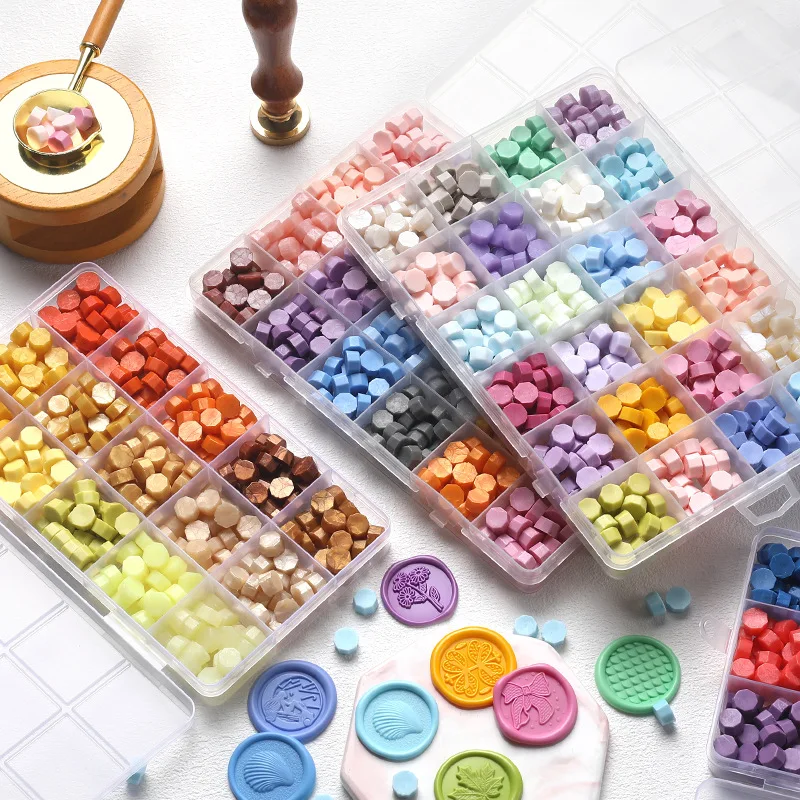 Retro Sealing Wax Beads Set 10 - Wax Seal Stamp Set incelemesi ve fiyatı