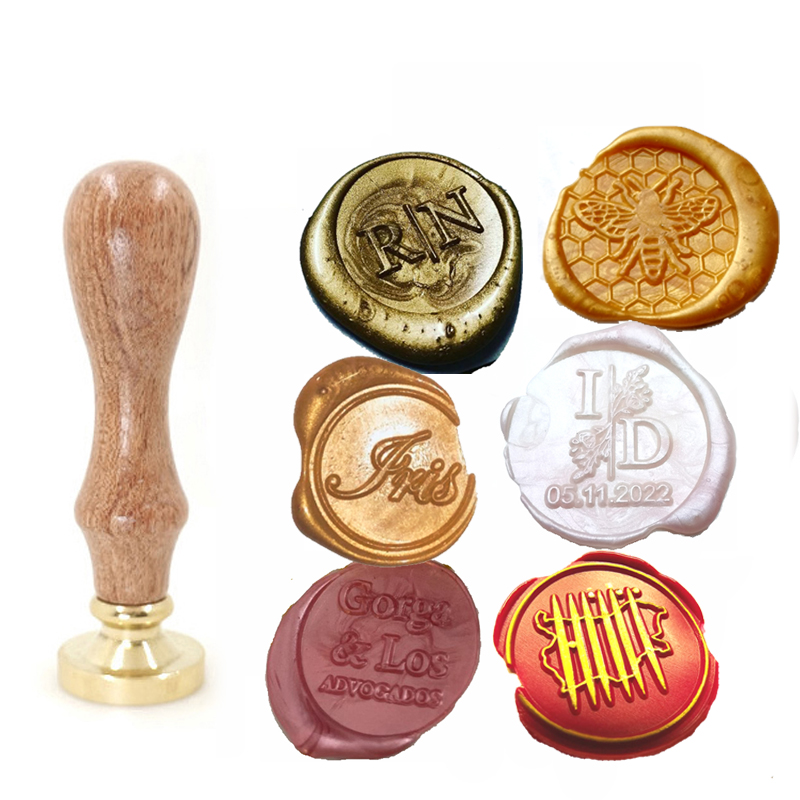 Custom brass wax seal Stamp wi - Wax Seal Stamp Set incelemesi ve fiyatı
