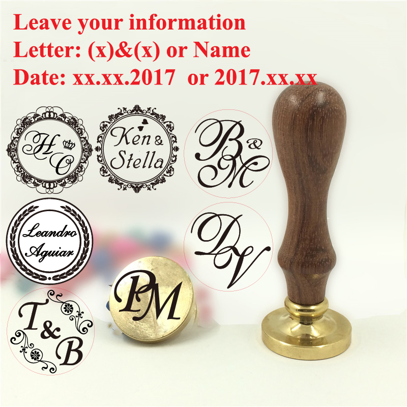 Custom brass wax seal Stamp wi - Wax Seal Stamp Set incelemesi ve fiyatı