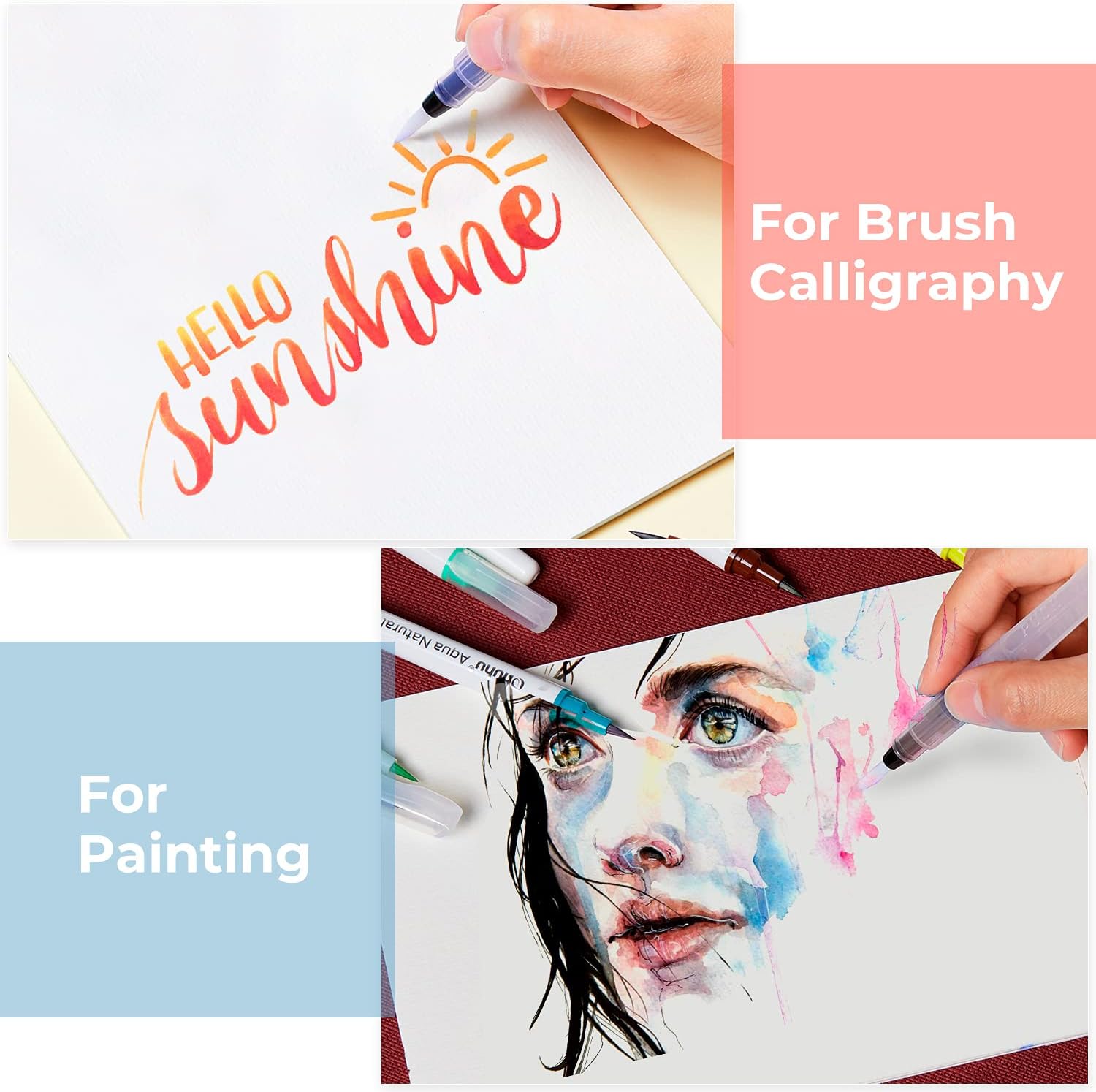 6/12/18pcs Water Color Brush P - Correction Pen Fine incelemesi ve fiyatı