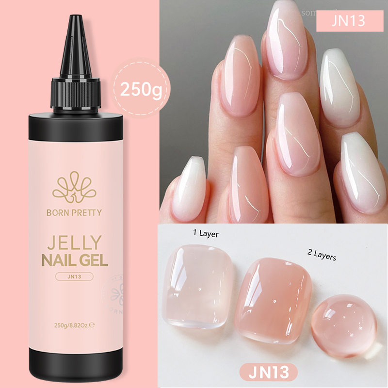 BORN PRETTY 250g Jelly Milky W - Gel Refill Pack incelemesi ve fiyatı
