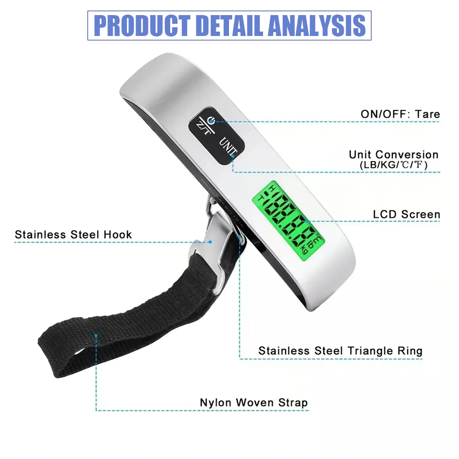 Portable Scale Digital LCD Dis - Tape Dispenser Weighted incelemesi ve fiyatı