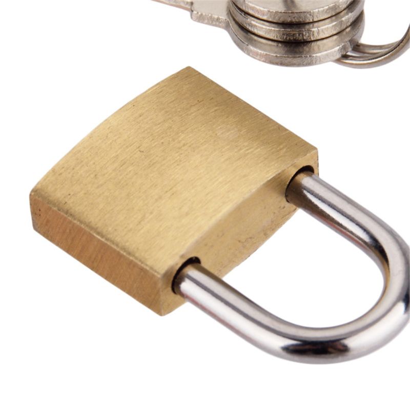 Brass Padlock with Keys, Small - Letter Opener Brass incelemesi ve fiyatı