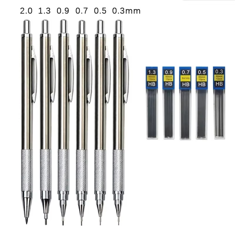 Metal Mechanical Pencil Set 0. - Mechanical Pencil 0.3 incelemesi ve fiyatı