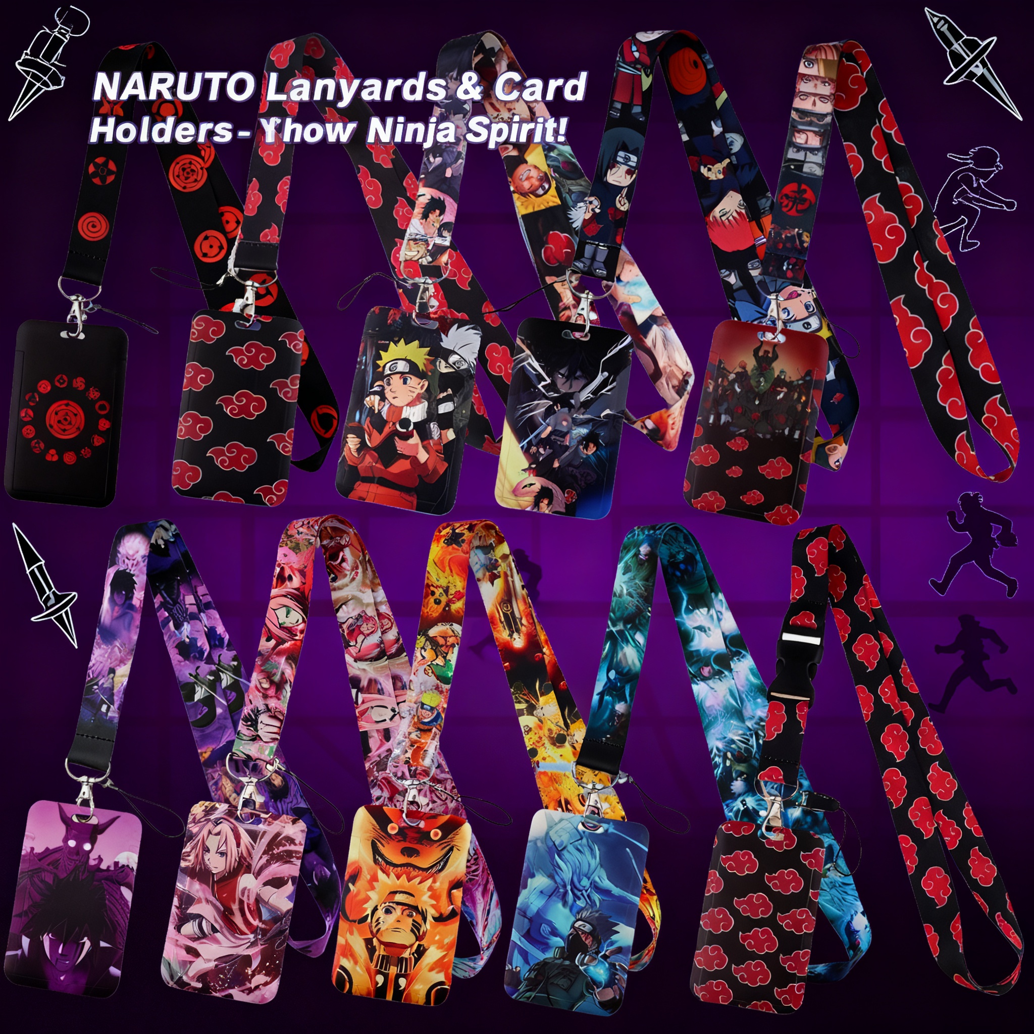 Japanese Anime Red Clouds Busi - Index Card Holder incelemesi ve fiyatı
