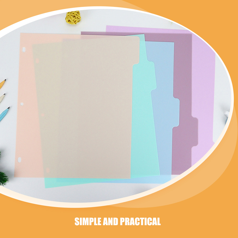 1Set Binder Dividers A4 Size F - Tab Divider A4 incelemesi ve fiyatı